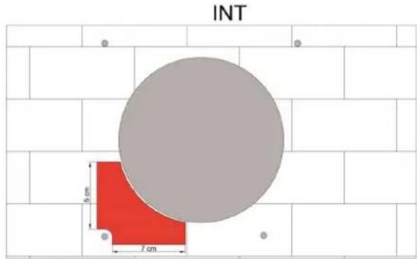 INT 6 cm 7 cm