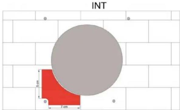INT 5 cm 7 cm