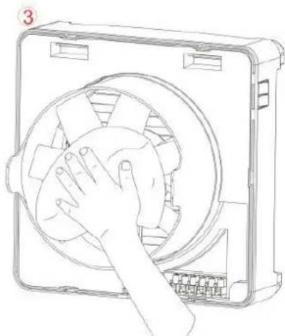 Thermex Respiro 100 RD - 3) REINIGUNG DES DÄMPFERS UND IMPELLERS - 3