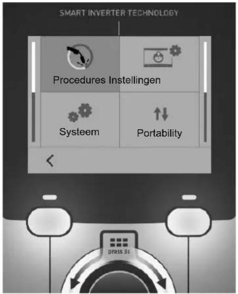 GYS Kronos 400T W - Algemene menu - 1