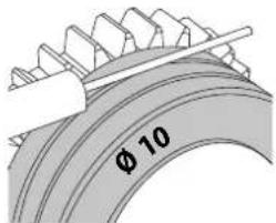 GYS Kronos 400T W - Pour changer les galets, procéder comme suit : - 2