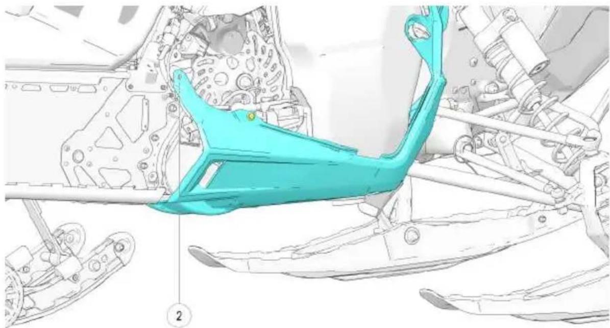 POLARIS 850 INDY VR1 129 (2023) - Avertissement - 2