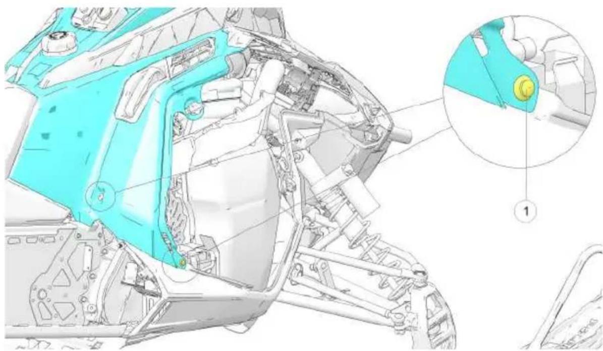 POLARIS 850 INDY VR1 129 (2023) - Avertissement - 1