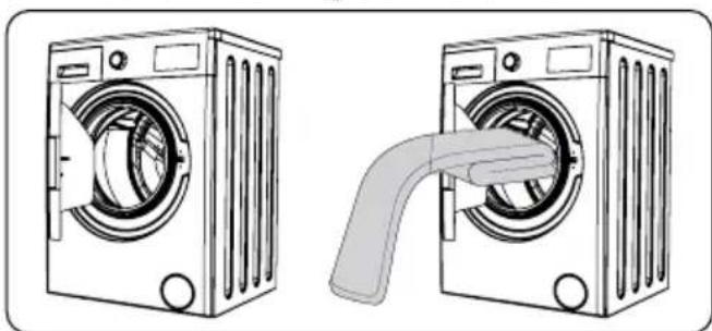 WINIA WVD08T0KK12U51 - Insertion du linge dans la machine - 1