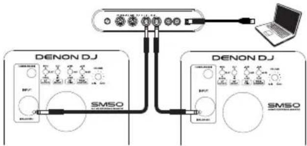 Denon DJ SM50 - Scenario 1 - 1