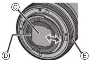 PANASONIC Lumix HF008E - Preparare il filtro. - 2