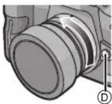 PANASONIC Lumix HF008E - ■ Separación del objetivo - 1