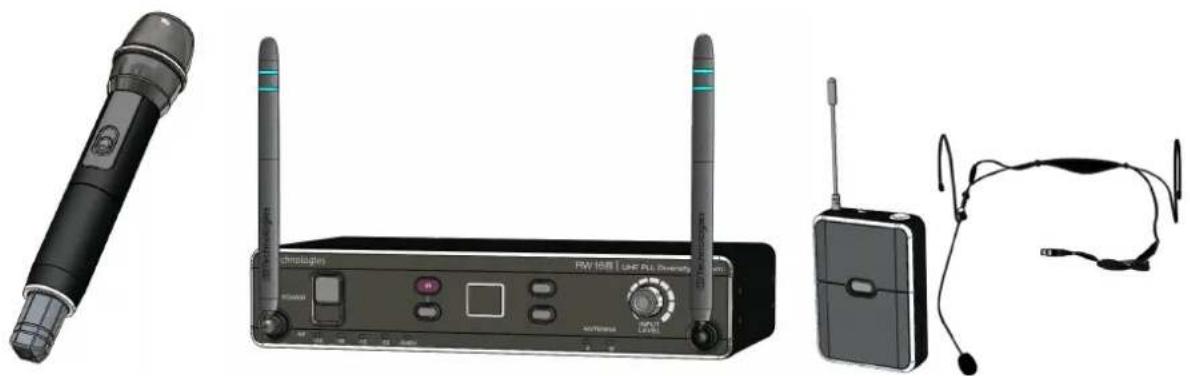 DB Technologies RW16 - RW16 MS/BS - UHF PLL SYSTEM - 1