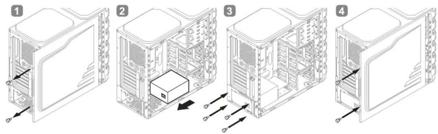 GIGABYTE GPP1000GM - Installation - 1
