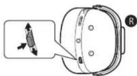 Diagram showing a device with a labeled component and directional arrow, likely illustrating a mechanical or electrical concept.