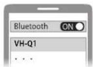VOX VHQ1 - ■本機を機器に登録（ペアリング）する - 1