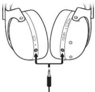 VOX VHQ1 - ■ Connexion via le câble de casque - 1