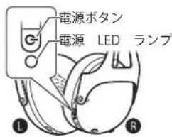 電源ボタン 電源 LED ランプ