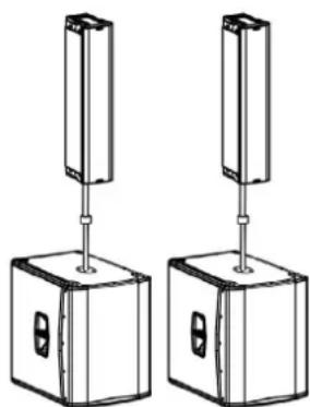 DB Technologies Ingenia IG4T - INSTALLAZIONE SU SUBWOOFER - 2