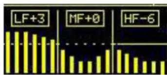 DB Technologies Ingenia IG4T - MENÜ ACOUSTIC CORRECTION - 2