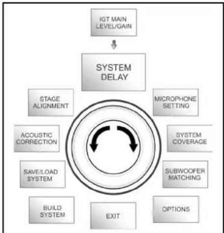 DB Technologies Ingenia IG4T - IL MENU STAGE ALIGNMENT - 2
