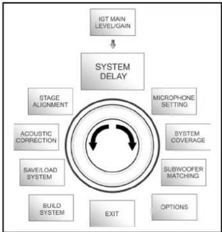 DB Technologies Ingenia IG4T - EL MENU STAGE ALIGNMENT - 2