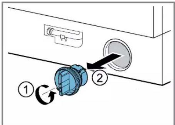 SIEMENS iQ500 WI12W348FF - Nettoyage de la pompe d'évacuation - 1