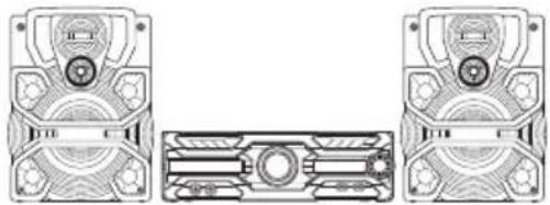 PANASONIC SCAKX710E - Emplacement des enceintes - 1