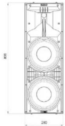 DB Technologies Ingenia IG3T - Dimensions - 1