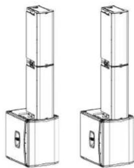 DB Technologies Ingenia IG3T - INSTALLATION ON SUBWOOFER WITH POLE - 2