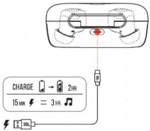 JBL Quantum Air TWS - CHARGING - 1