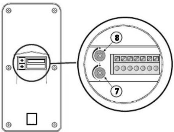 SOMFY V300 - Ajuste del volumen de la señal sonora de llamada desde la placa de calle - 1