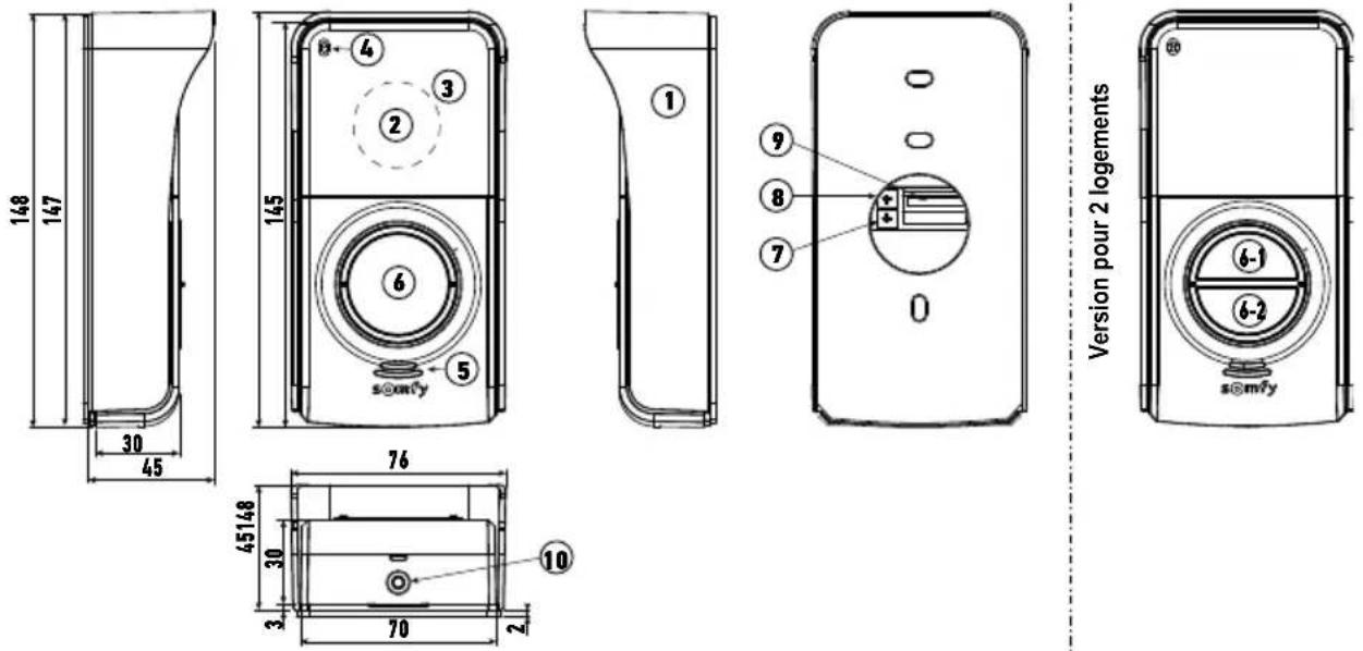 SOMFY V300 - Platine de rue - 1