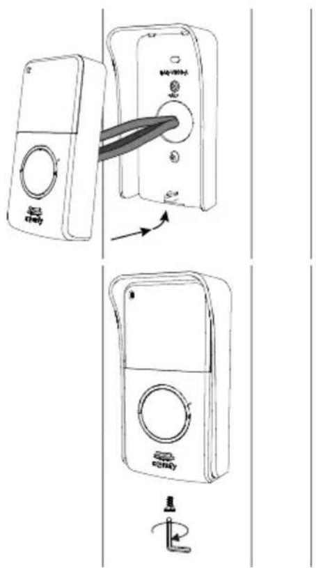 SOMFY V300 - Câblage de la platine de rue - 3