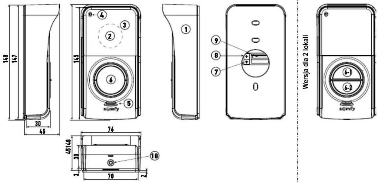 SOMFY V300 - Panel zewnętrzny - 1