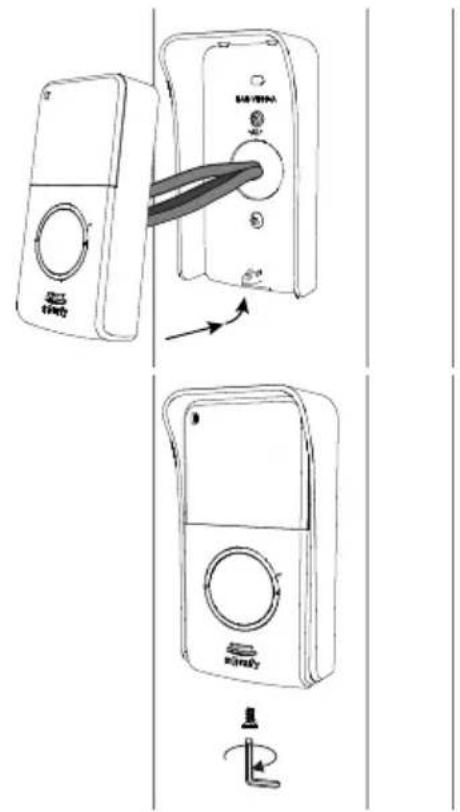 SOMFY V300 - Cablaggio della pulsantiera esterna - 3