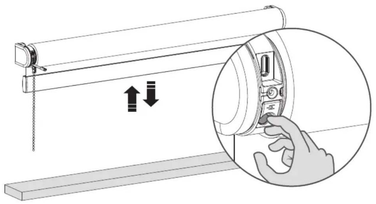 EVE MotionBlinds CM03E - 保存顶端位置 - 3