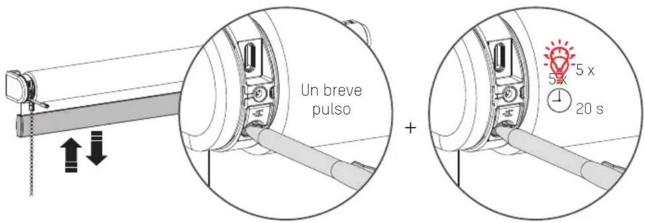 EVE MotionBlinds CM03E - i Restablecer la cortina - 1