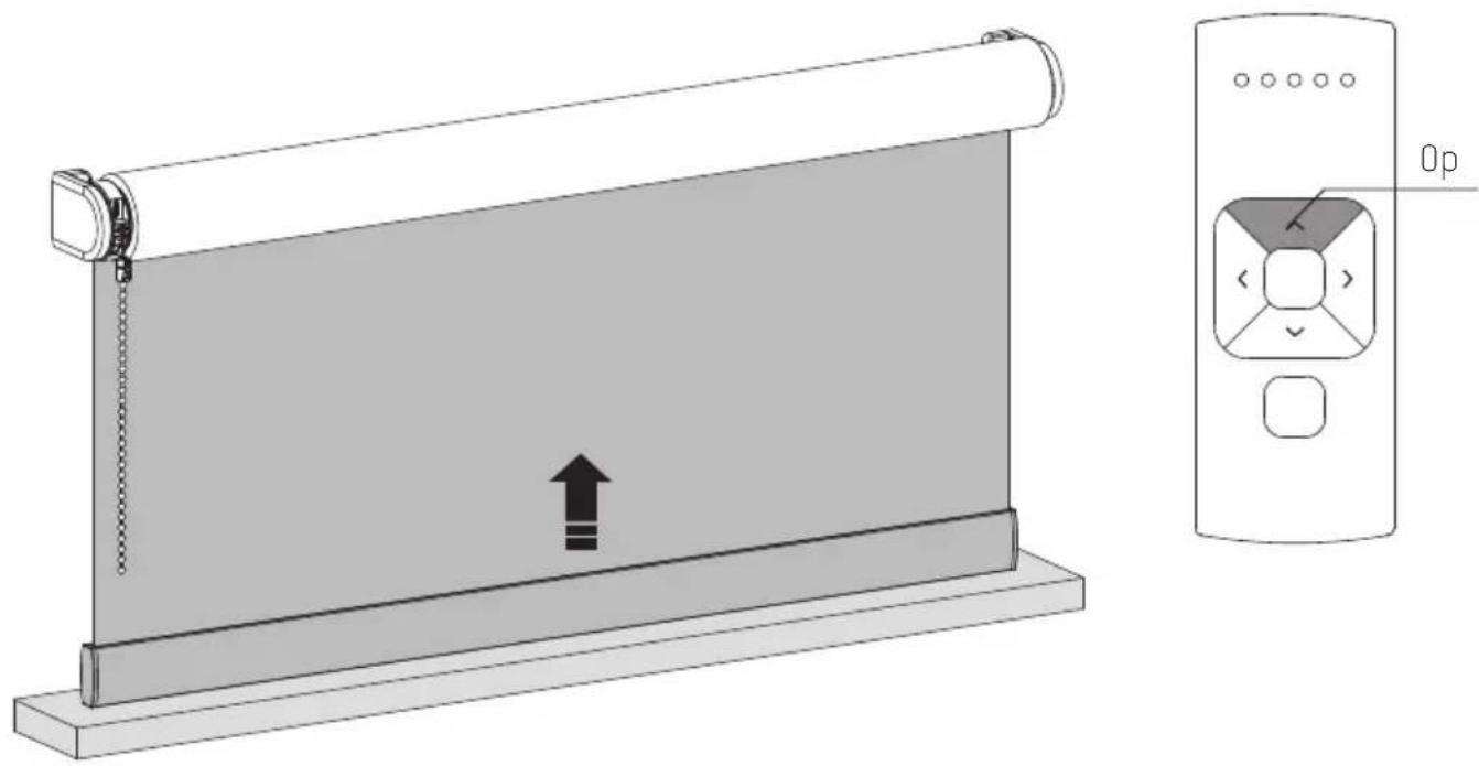 EVE MotionBlinds CM03E - Indstil i toppositionen - 1