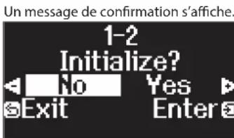 ROLAND GP9M - Initialisation de vos réglages favoris - 2