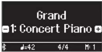 ROLAND GP9M - Sélectionner un tone - 1