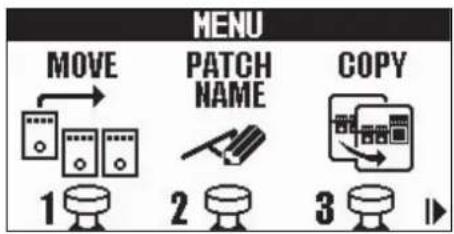 ZOOM B2 FOUR - Changement des noms de mémoires de patch - 2