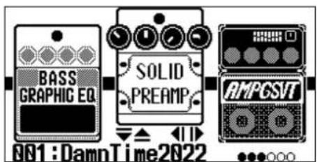 ZOOM B2 FOUR - Remplacement d'effets - 2