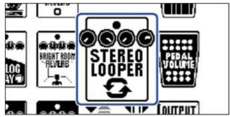 ZOOM B2 FOUR - Réglage de l'effet looper - 4