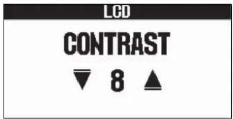 ZOOM B2 FOUR - Réglage du contraste de l'écran - 2