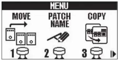 ZOOM B2 FOUR - Suppression de mémoires de patch - 2