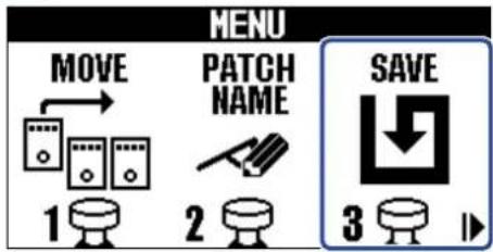 ZOOM B2 FOUR - Copie et sauvegarde des mémoires de patch - 4