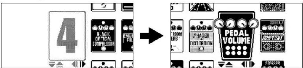 ZOOM B2 FOUR - Réglage des effets à pédale - 3