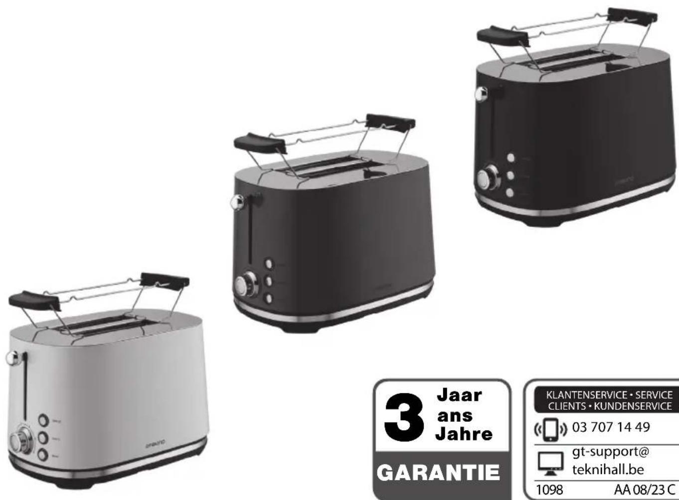 Ambiano GTTDSEDS10 - Retrobroodrooster grille-pain rétro retrotoaster - 1