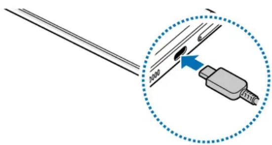 SAMSUNG Galaxy S23 Ultra - Chargement avec un cable - 1