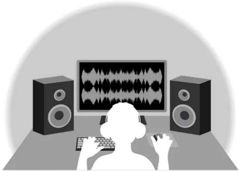 ZOOM UAC232 - Édition dans les stations de travail audio numérique (DAW) et autres logiciels - 1