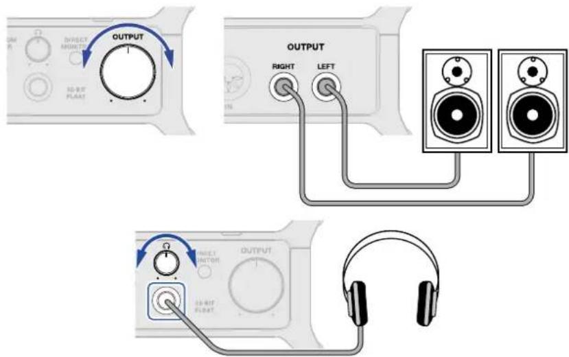 OUTPUT DIRECT AMOUNTS 10-RIT PLATE OUTPUT RIGHT LEFT 10-RIT PLATE OUTPUT DIRECT AMOUNTS OUTPUT 10-RIT PLATE