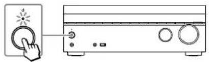 SONY STRAZ1000ES - Press ⏻ (power) to turn on the receiver. - 1