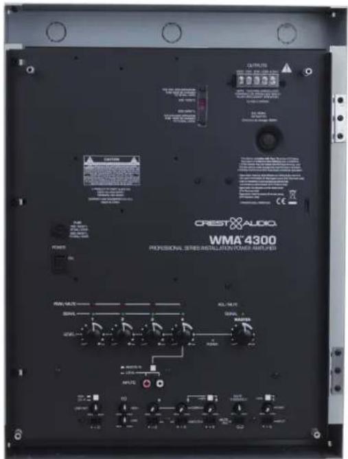 CREST AUDIO WMA® 4300 PROFESSIONAL SERIES INSTALLATION POWER NET FND