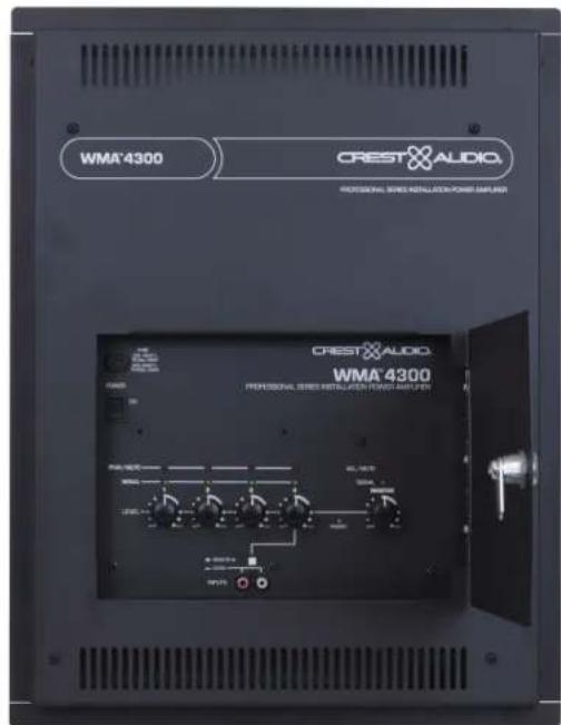 WMA'4300 CREST AUDIO PROFESSIONAL SERIES INSTALLATION POWER AMPLIANT CREST AUDIO WMA'4300 PROFESSIONAL SERIES INSTALLATION POWER AMPLIANT